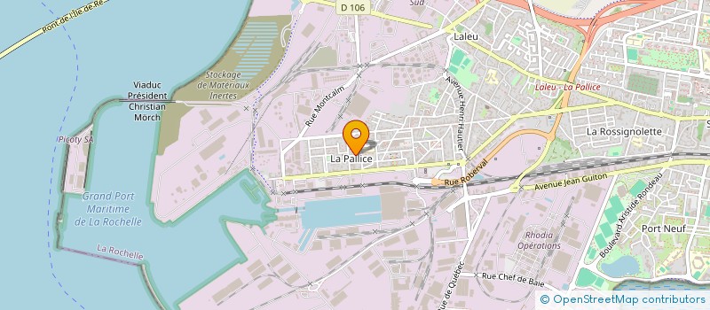 localisation de l'entreprise SC NICOLAS DENYS  LA ROCHELLE