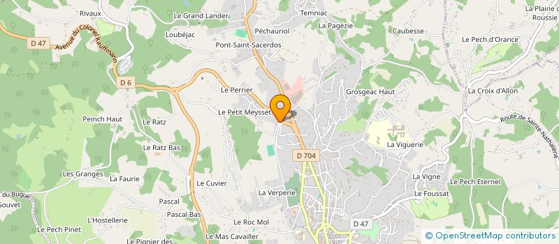 localisation de l'entreprise SC NICOLAS IMMOBILIER à SARLAT-LA-CANEDA