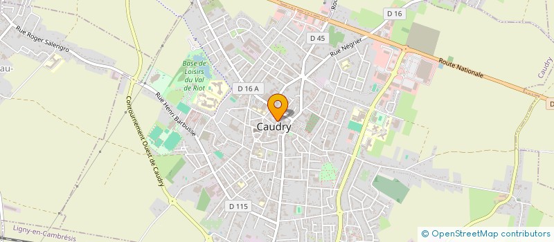 localisation de l'entreprise SC NIMA à CAUDRY