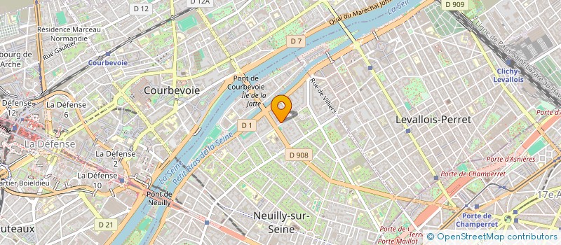 localisation de l'entreprise SC NINI à NEUILLY-SUR-SEINE