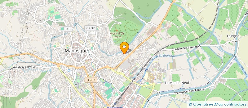 localisation de l'entreprise SC NISEMATIC à MANOSQUE