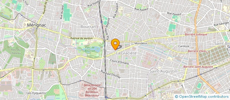 localisation de l'entreprise SC NJS  MERIGNAC