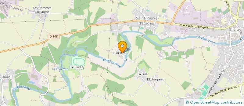 localisation de l'entreprise SC NOEGOR  SAINT-PIERRE-D'EXIDEUIL