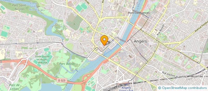 localisation de l'entreprise SC NOISETTE à ANGERS