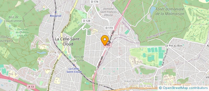 localisation de l'entreprise SC NOLA G  LA CELLE-SAINT-CLOUD