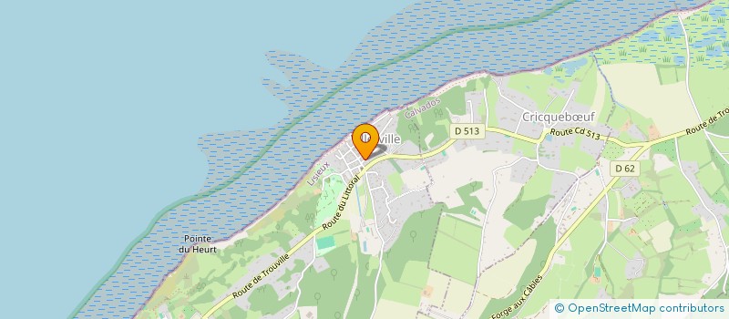 localisation de l'entreprise SC NORD OUEST DOVILLE  VILLERVILLE