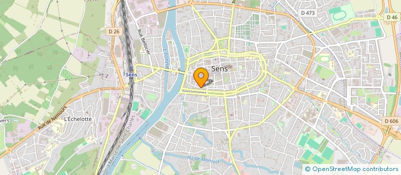 localisation de l'entreprise SC NV ROZ ER MOR  SENS
