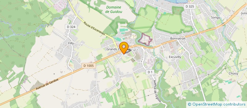 localisation de l'entreprise SC O2  SCIEZ