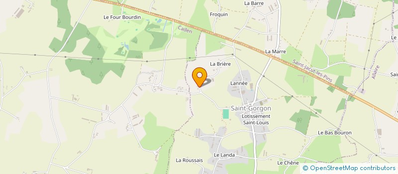 localisation de l'entreprise SC OC  SAINT-GORGON