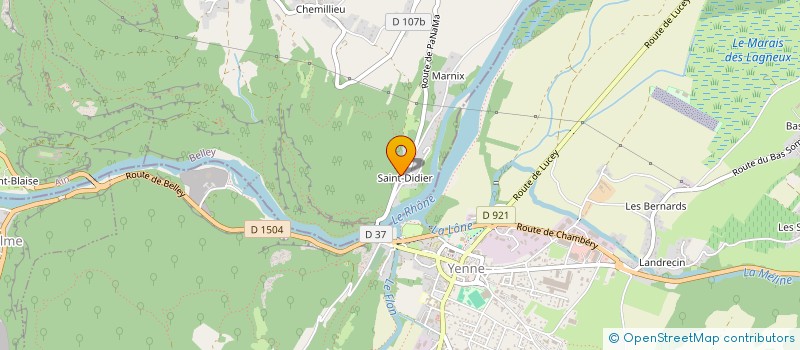 localisation de l'entreprise SC OCTANE  PARVES ET NATTAGES