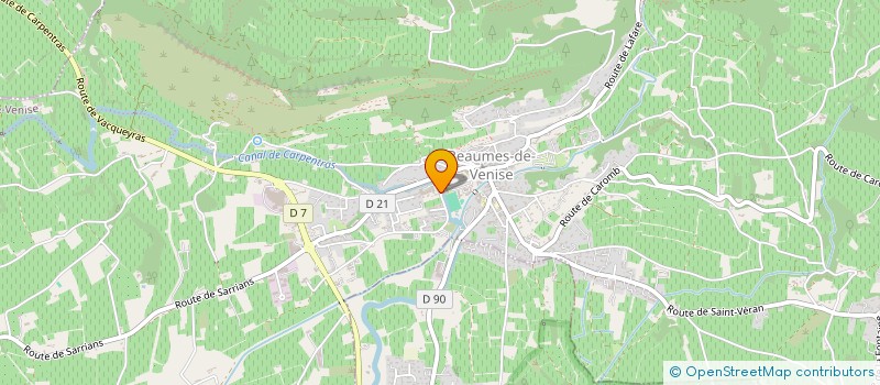 localisation de l'entreprise SC OLGALEON  BEAUMES-DE-VENISE