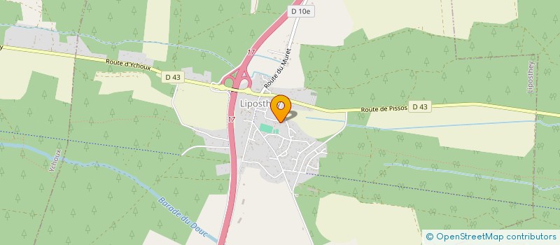 localisation de l'entreprise SC OLIVIER DEFALQUE  LIPOSTHEY