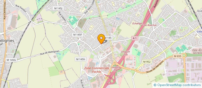 localisation de l'entreprise SC OLIVINVEST  TEMPLEUVE EN PEVELE