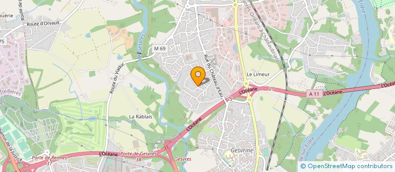 localisation de l'entreprise SC OLIVO INIZIO  LA CHAPELLE-SUR-ERDRE