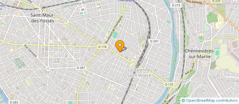 localisation de l'entreprise SC OPES ALPEN II à SAINT-MAUR-DES-FOSSES