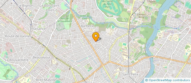 localisation de l'entreprise SC OPTIIM à NANTES