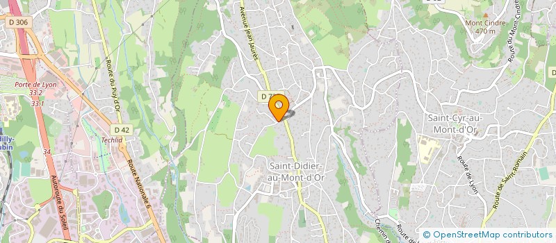 localisation de l'entreprise SC ORVIO  SAINT-DIDIER-AU-MONT-D'OR