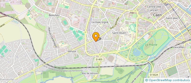 localisation de l'entreprise SC OSMOSE à CAEN