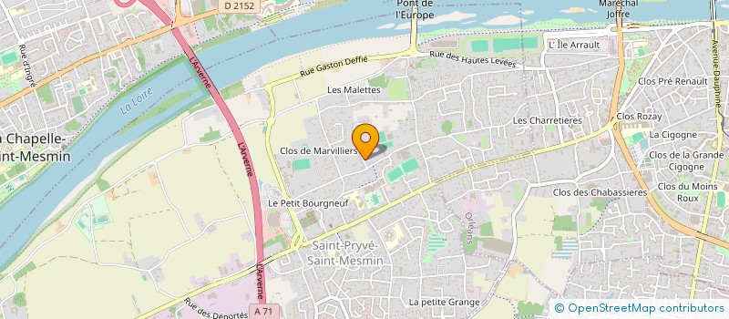 localisation de l'entreprise SC OTTAVI à SAINT-PRYVE-SAINT-MESMIN