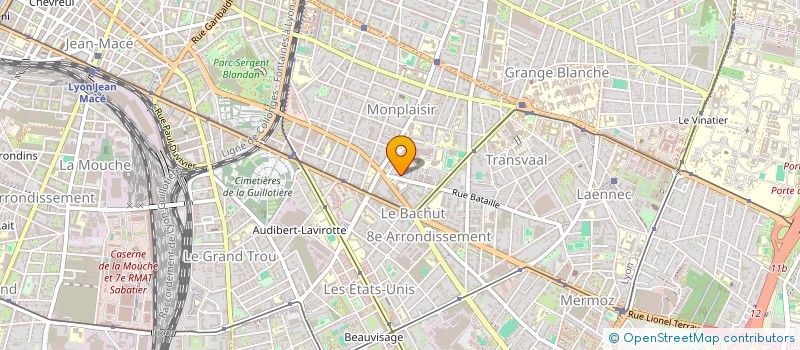 localisation de l'entreprise SC OUEST LYONNAIS GESTION  LYON