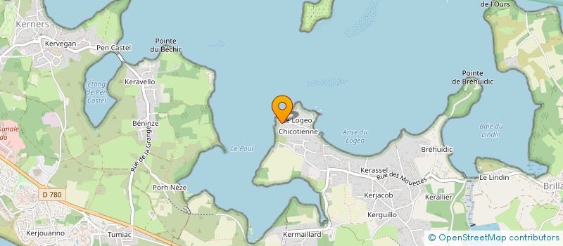 localisation de l'entreprise SC P.I  SARZEAU