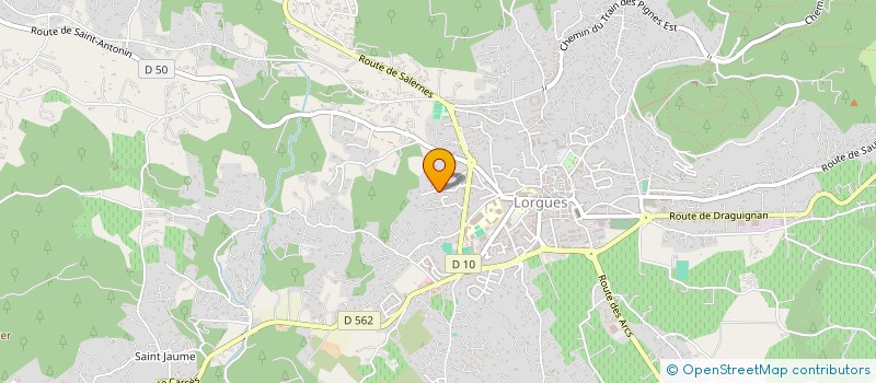 localisation de l'entreprise SC PACOSTEL  LORGUES