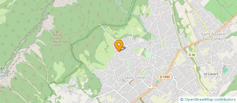 localisation de l'entreprise SC PAJUCLE à SAINT-ISMIER