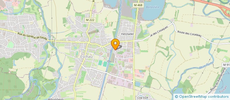 localisation de l'entreprise SC PALMANT  ESCHAU