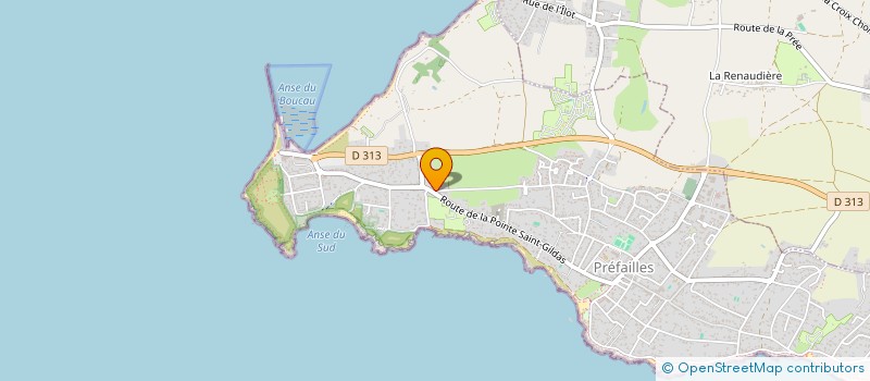 localisation de l'entreprise SC PANAJY  PREFAILLES