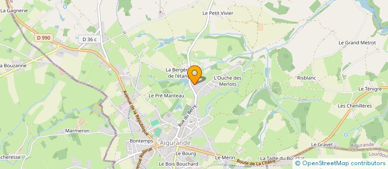 localisation de l'entreprise SC PAPIN à MONTCHEVRIER