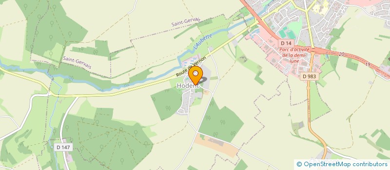 localisation de l'entreprise SC PARTICIPAGRI  HODENT