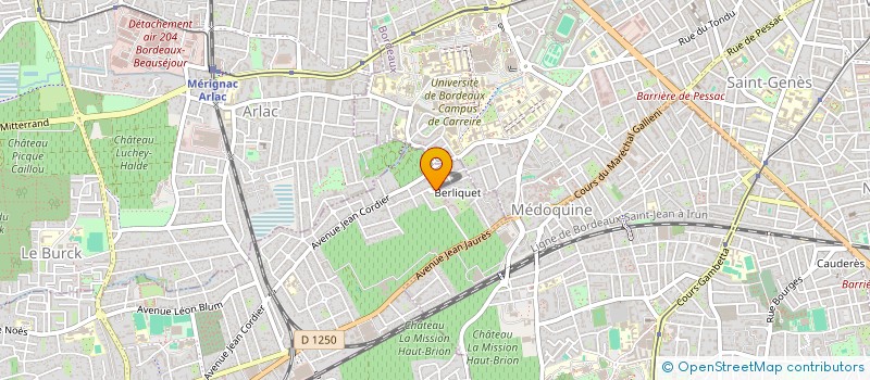 localisation de l'entreprise SC PARTICULIERE ESPIAUT  PESSAC