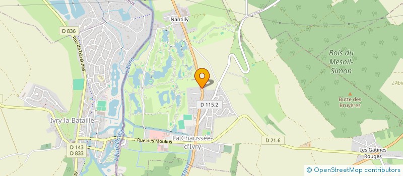 localisation de l'entreprise SC PARTICULIERE PIAN AMBITIONS  LA CHAUSSEE D'IVRY