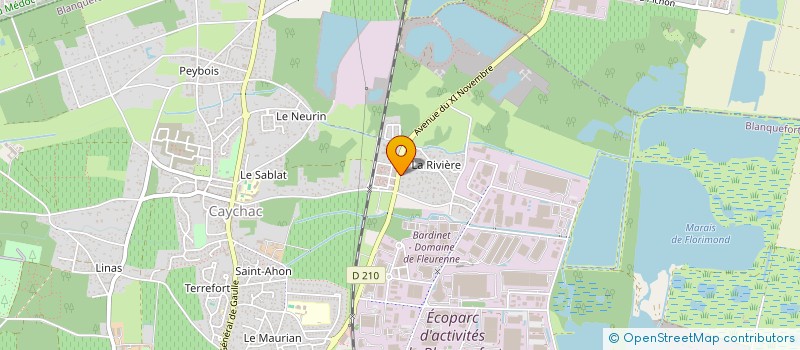 localisation de l'entreprise SC PASCAL DUCAMIN à BLANQUEFORT
