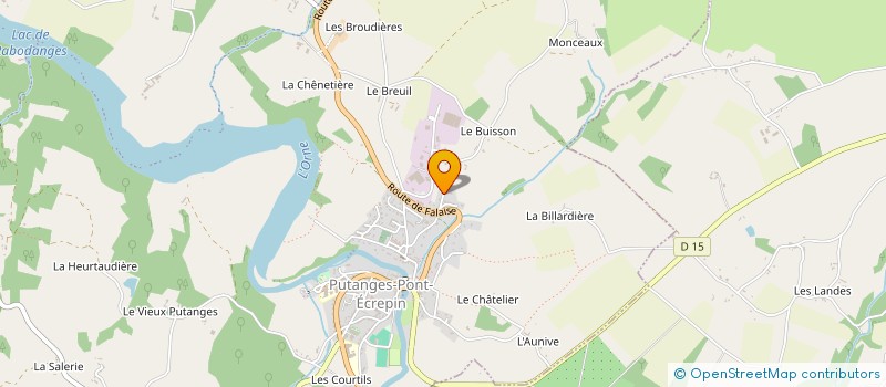 localisation de l'entreprise SC PAT PILA à CHAMPCERIE
