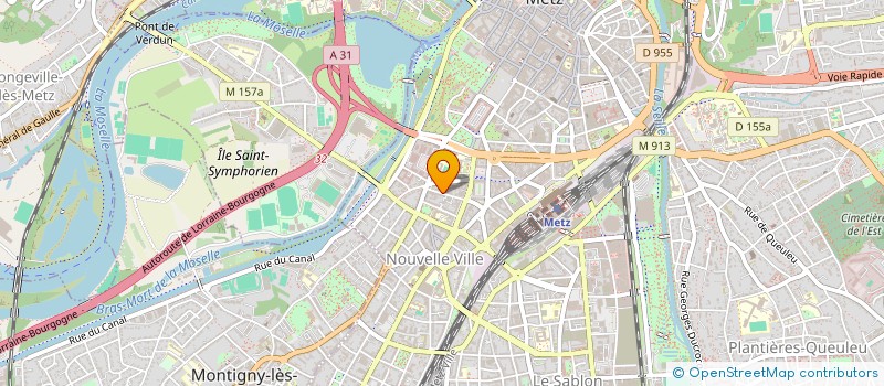 localisation de l'entreprise SC PATRIMOINE  METZ