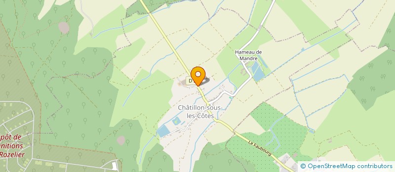 localisation de l'entreprise SC PATRIMOINE BATIMENT LOCATION LOGEMENT à CHATILLON-SOUS-LES-COTES