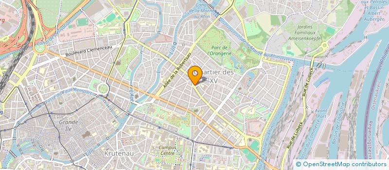localisation de l'entreprise SC PATRIMOINE HEITZ à STRASBOURG