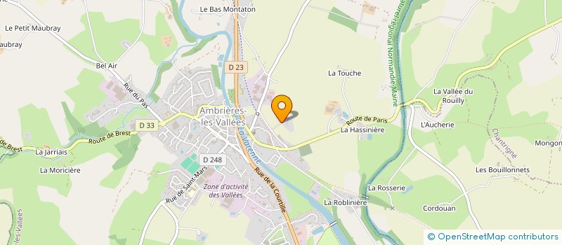 localisation de l'entreprise SC PATRIMONIALE BABIES à AMBRIERES-LES-VALLEES