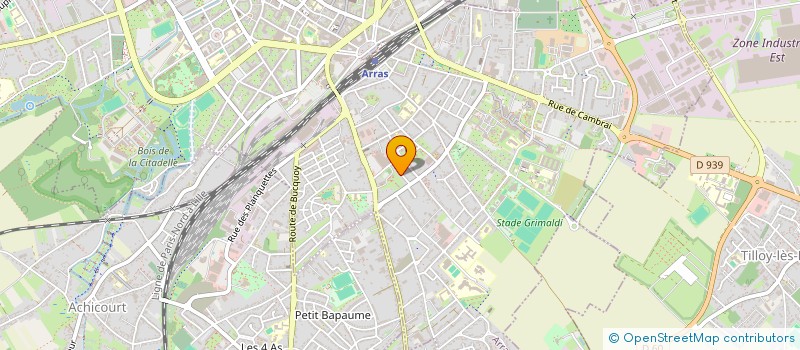 localisation de l'entreprise SC PATRIMONIALE HSVM à ARRAS