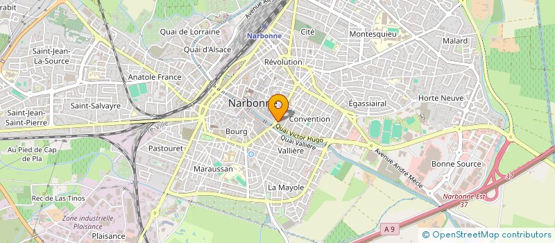 localisation de l'entreprise SC PATRIMONIALE LA PINEDE à NARBONNE