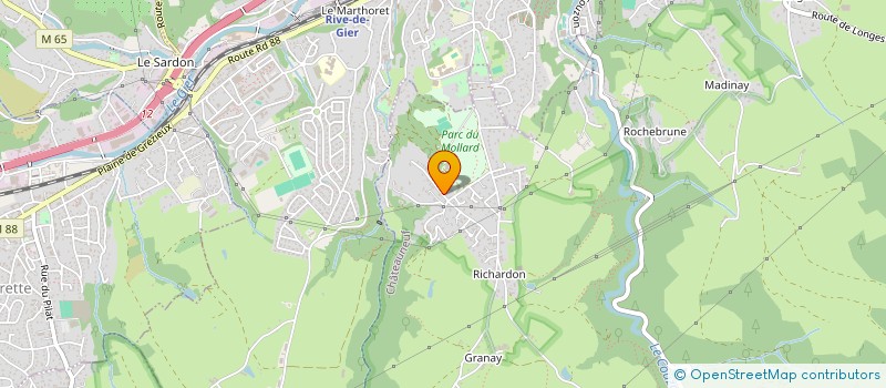 localisation de l'entreprise SC PB  CHATEAUNEUF