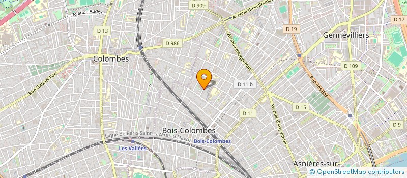 localisation de l'entreprise SC PDL à BOIS-COLOMBES
