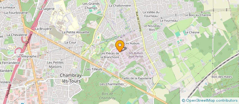 localisation de l'entreprise SC PEINTURE  METTRAY