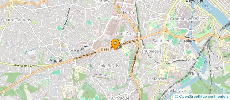 localisation de l'entreprise SC PENY à BAYONNE