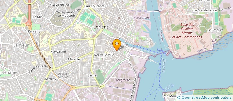 localisation de l'entreprise SC PERONNO  LORIENT