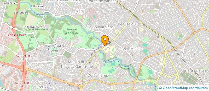 localisation de l'entreprise SC PETIT OURS BRUN  SAINT-HERBLAIN