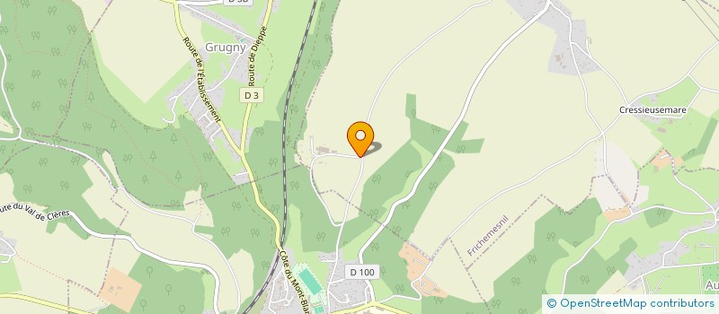 localisation de l'entreprise SC PGI  FRICHEMESNIL