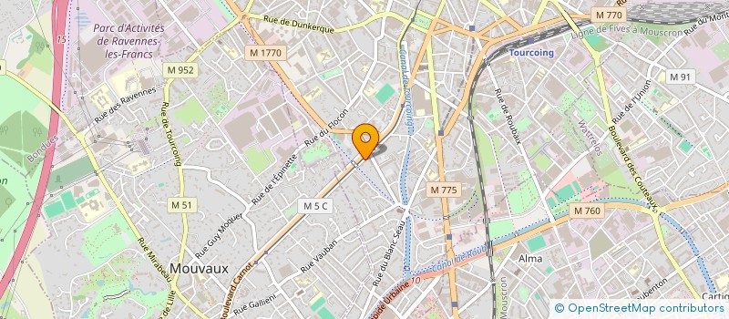 localisation de l'entreprise SC PHARME à TOURCOING