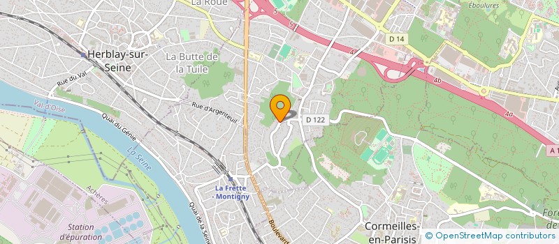 localisation de l'entreprise SC PHI-LOR  MONTIGNY-LES-CORMEILLES